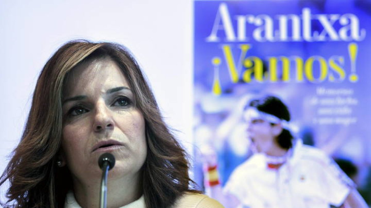 La extenista Arantxa Sánchez Vicario ALBERTO ESTÉVEZ