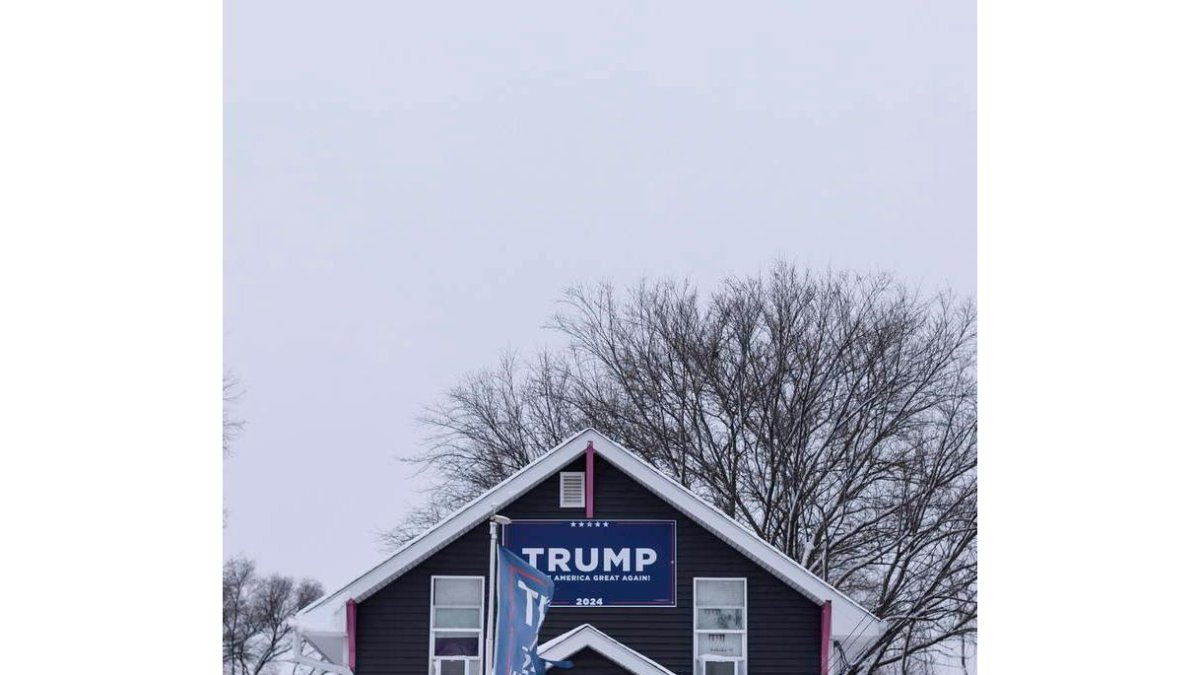 Imagen de una casa en Iowa. JUSTIN LANE