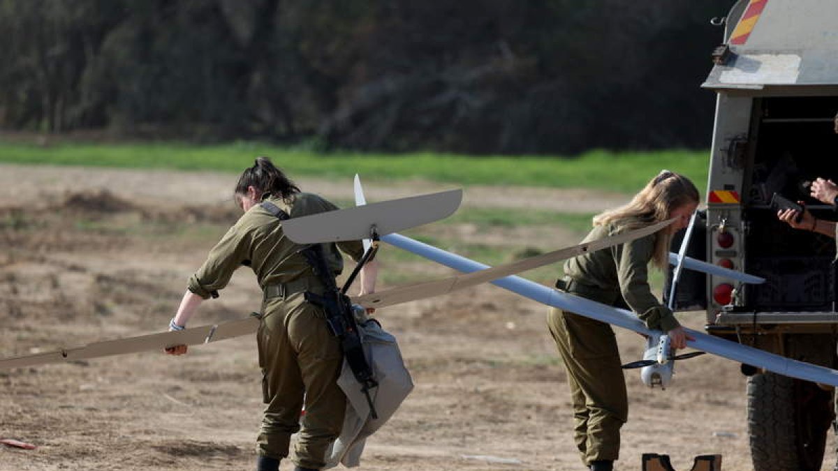 Israel también está utilizando drones para atacar a Hamás e Hizbulá. SAFADI