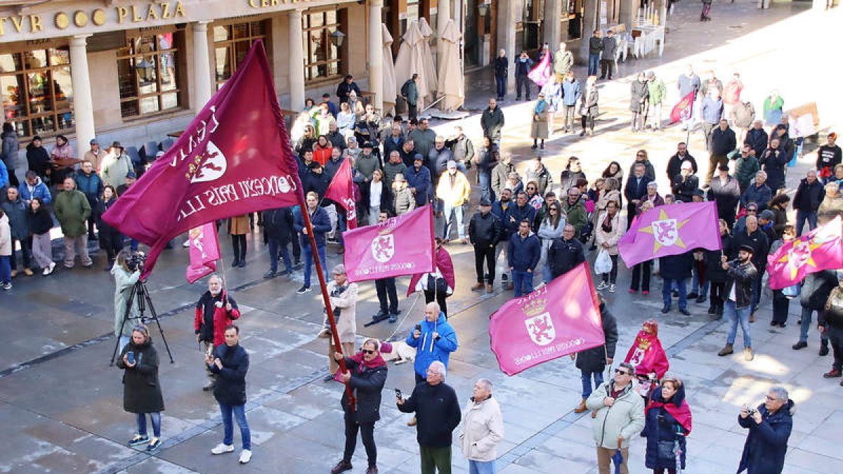 Movilización del 4 de noviembre en Astorga que se repetirá este mismo domingo. ICAL