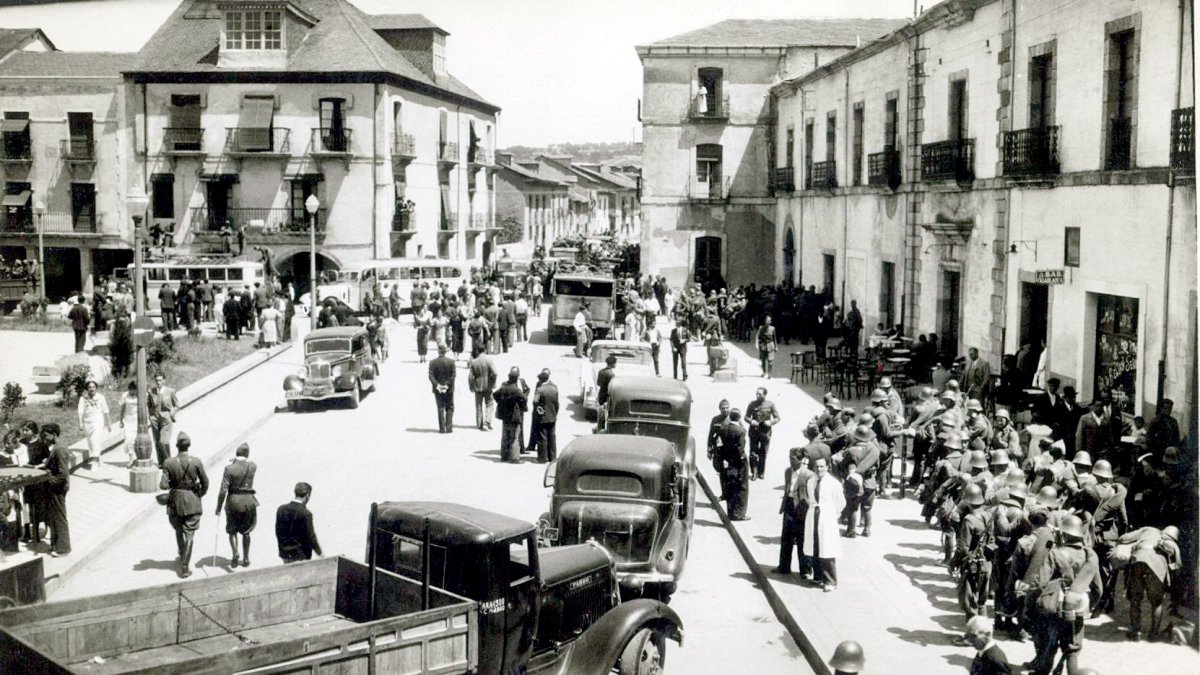 Toma de Ponferrada por las tropas franquistas en 1936