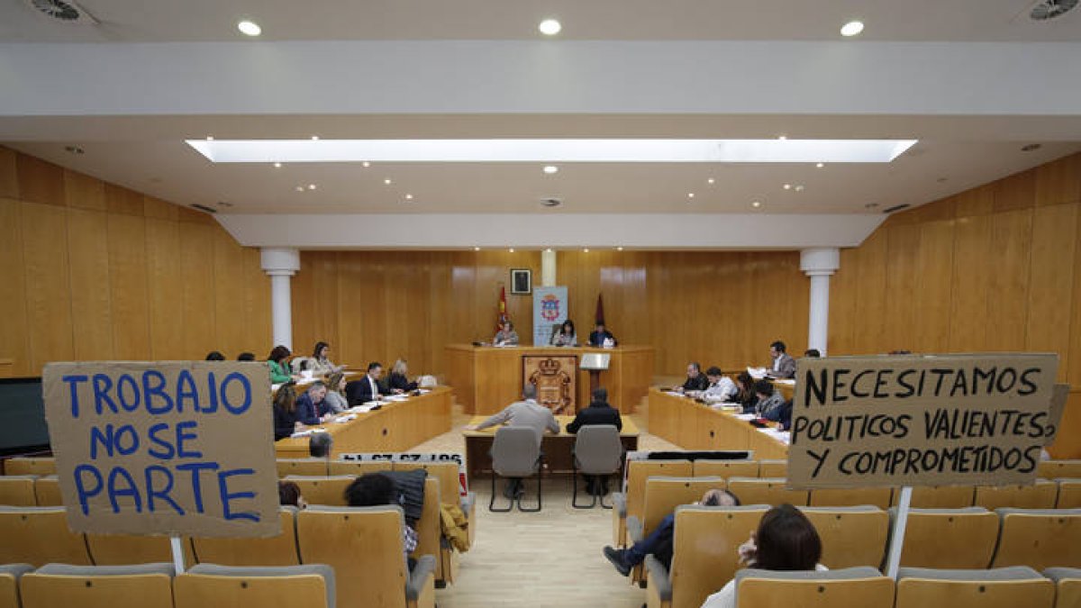 Pleno del Ayuntamiento de San Andrés del Rabanedo.