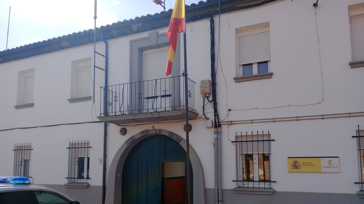 Puesto de la Guardia Civil en Valencia de don Juan.