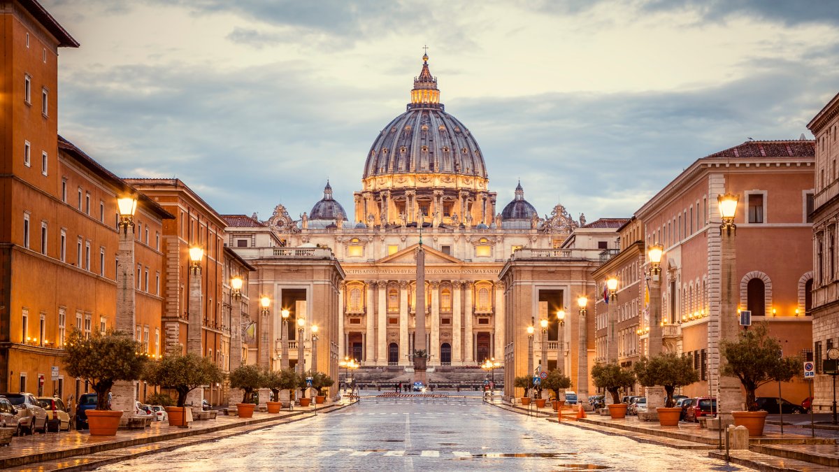 Basílica de San Pedro, en Ciudad del Vaticano (Roma, Italia).