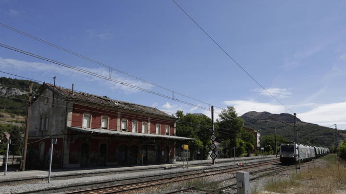 Estación de tren de La Pola de Gordón.