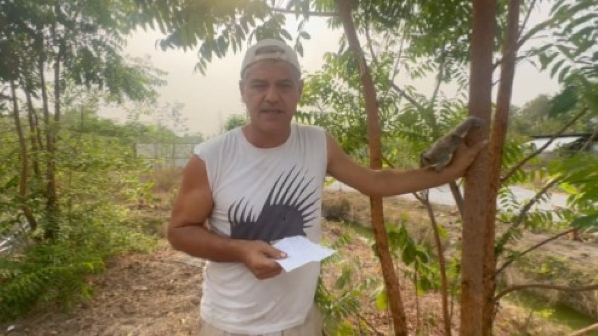 El aventurero leonés Frank Cuesta.