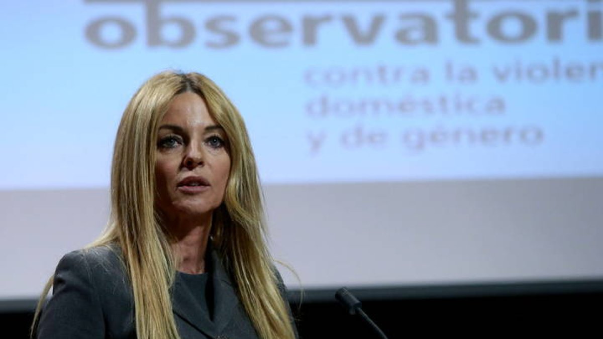 Ángeles Carmona, presidenta del observatorio contra la violencia doméstica y de género