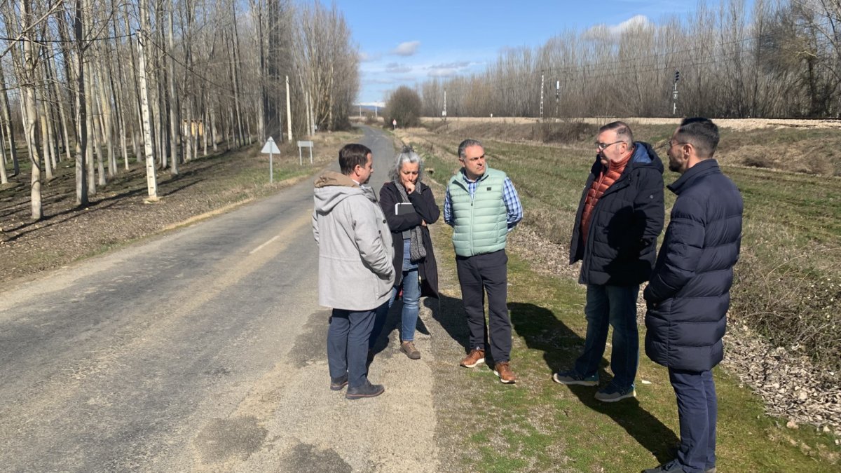 Carretera Astorga-Nistal.