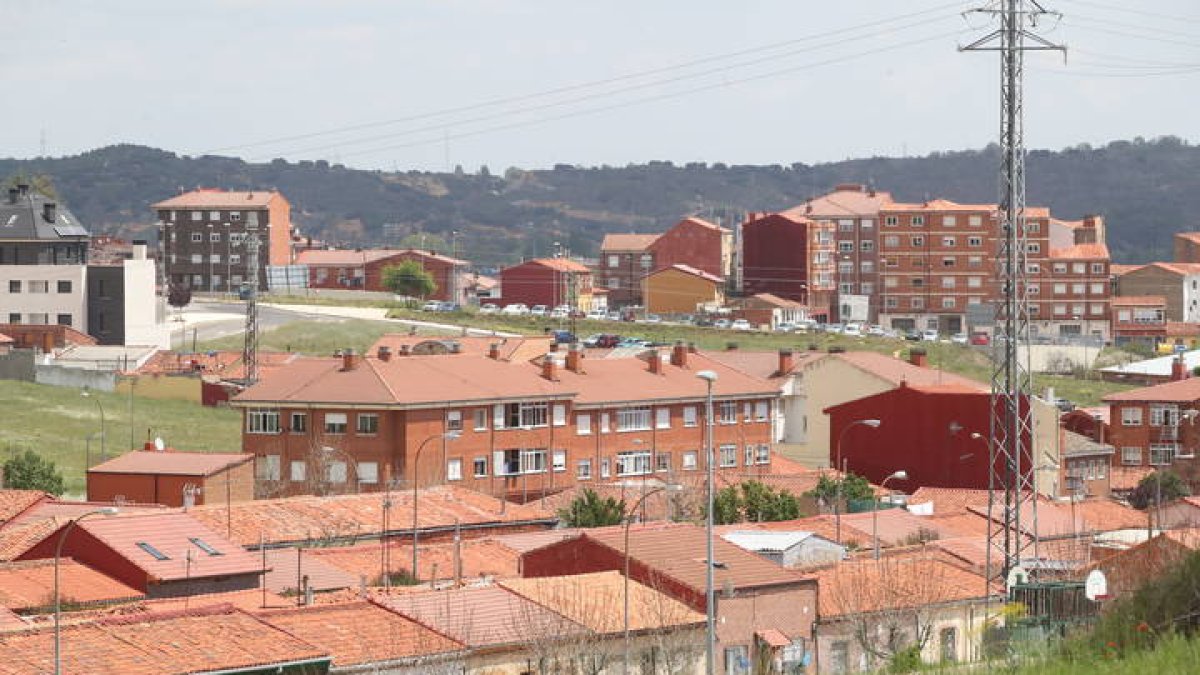 Vista del barrio de La Inmaculada, uno de los incluidfos en la zona Edusi.