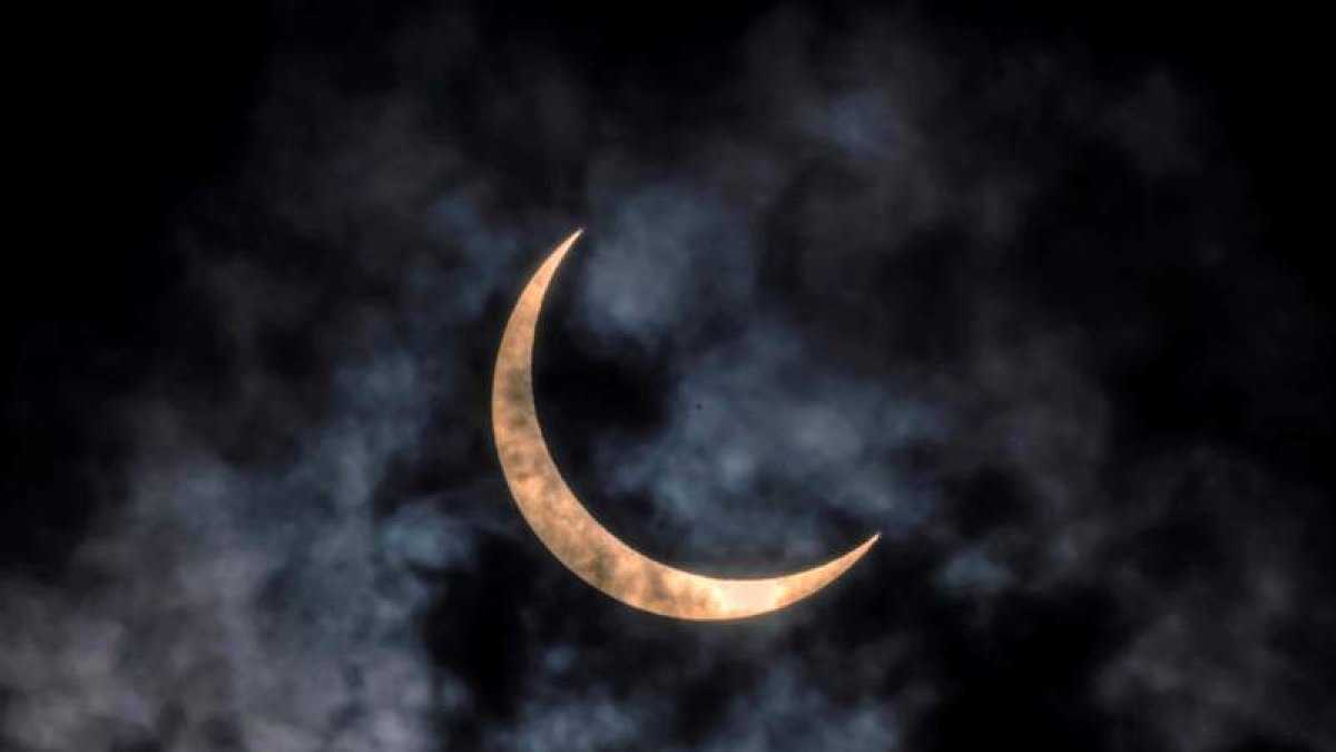 El eclipse se podrá ver a partir de las 21.17 horas.