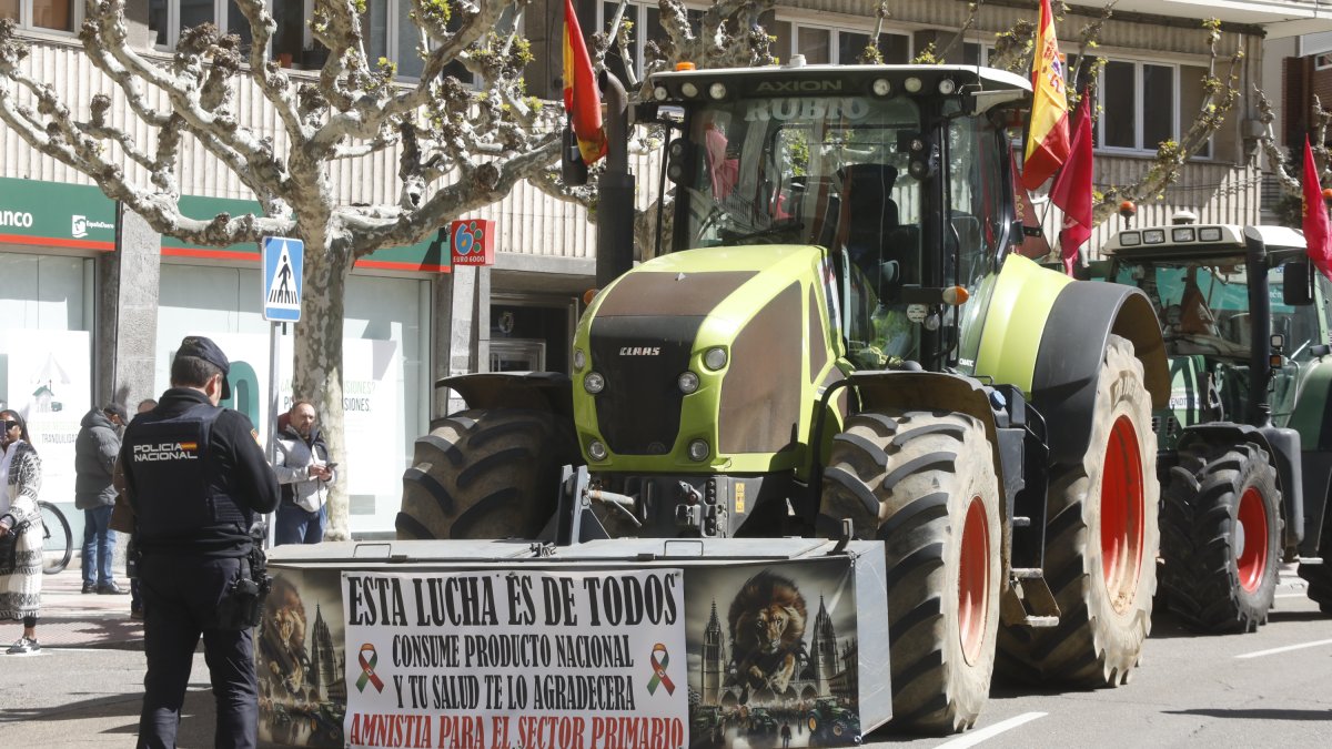El campo vuelve a protestar en León.