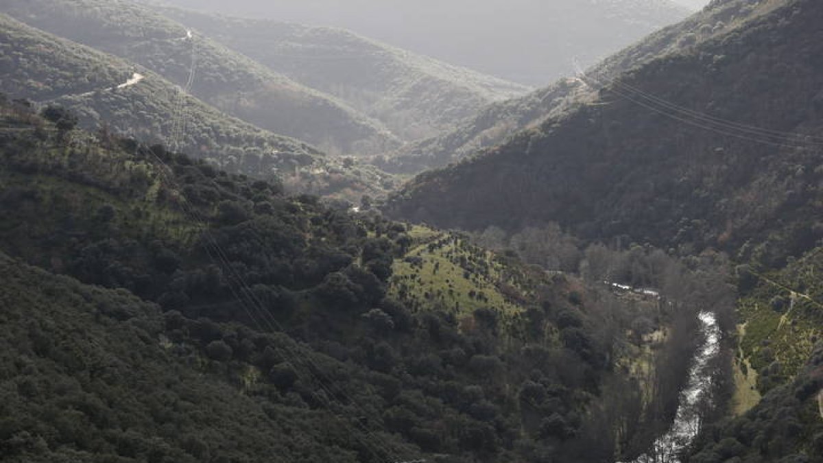 Curso del río Cabrera.