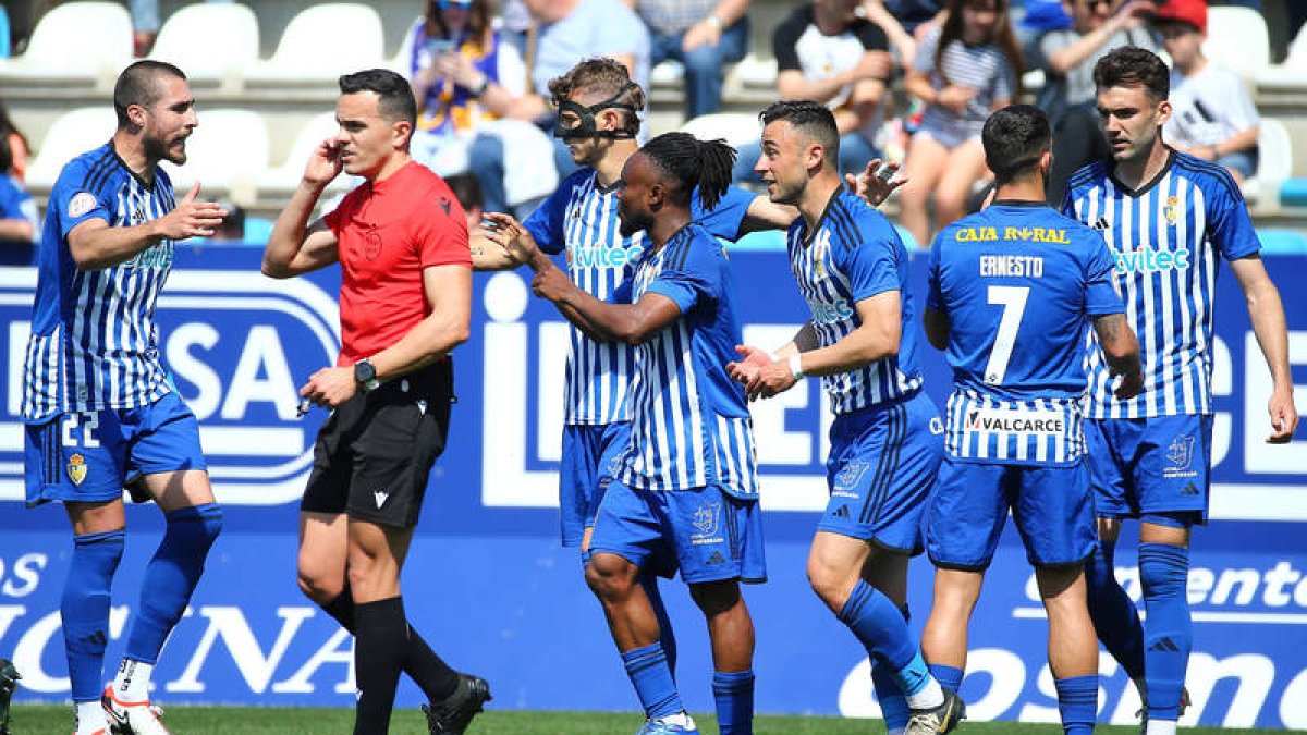 La Ponferradina logró el domingo el gol número 5.000 de su historia.