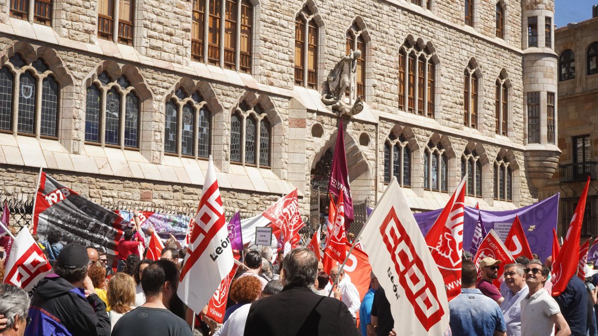 Manifestación del 1 de mayo del año pasado.