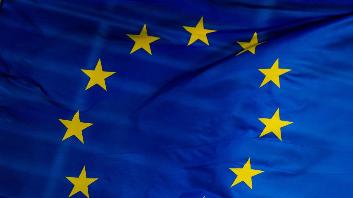 Bandera de la Unión Europea (UE). EFE/ Stephanie Lecocq