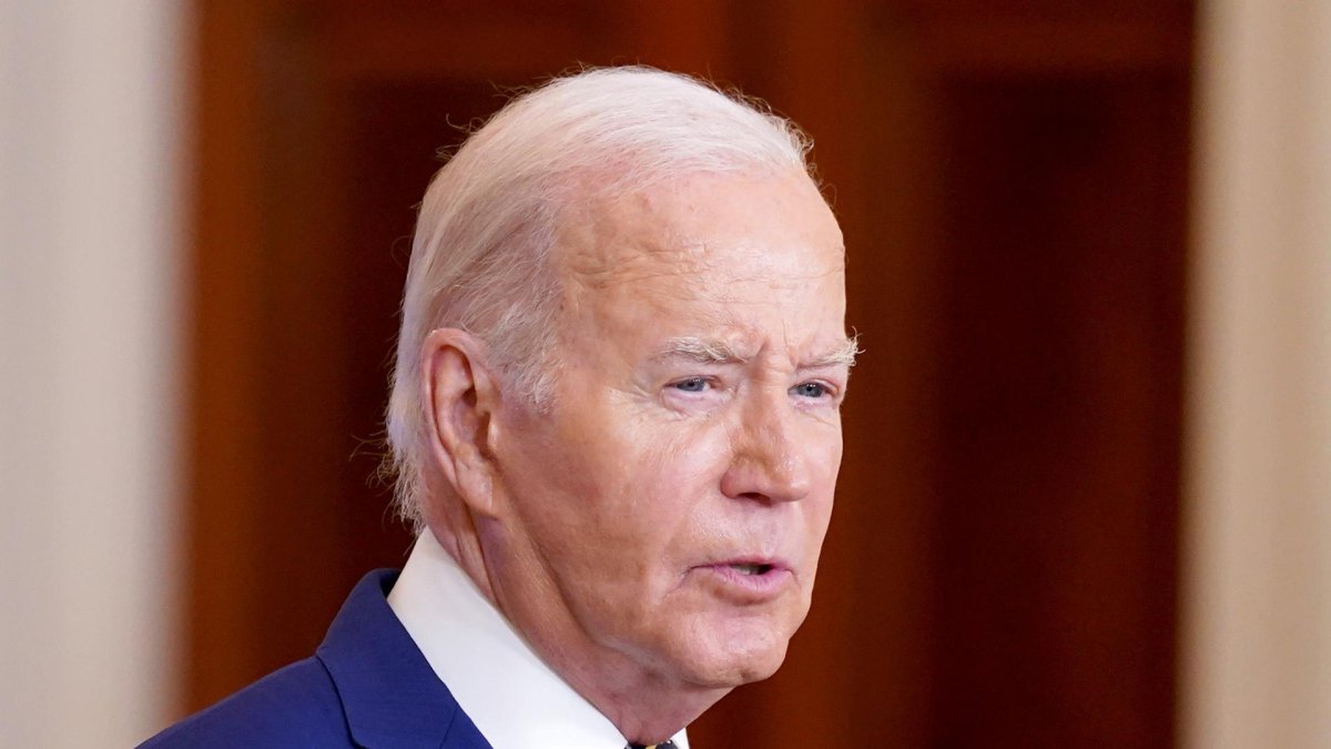 El presidente de EE.UU., Joe Biden, habla en la Casa Blanca, en Washington, DC, el 4 de junio de 2024. EFE/ALEXANDER DRAGO / POOL