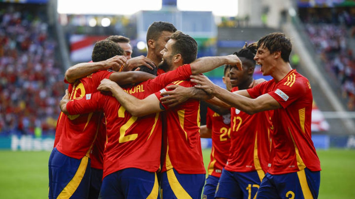 España vence a Croacia 3-0.