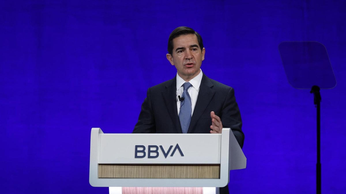 El presidente del BBVA, Carlos Torres. EFE/Miguel Toña