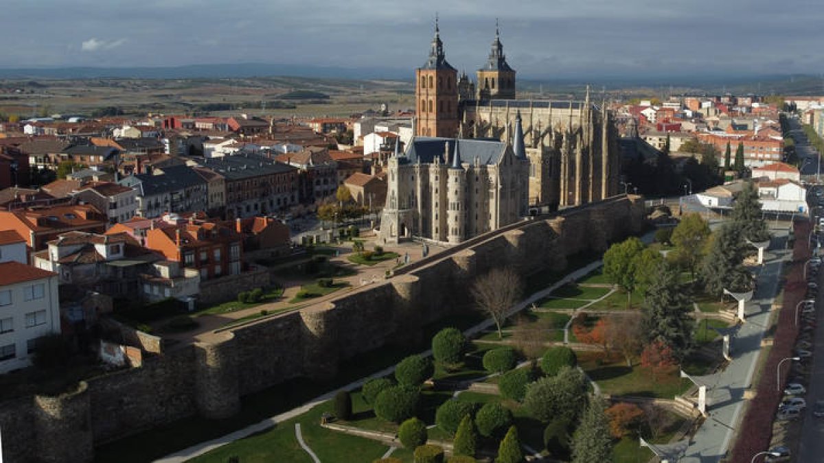 Vista de Astorga.