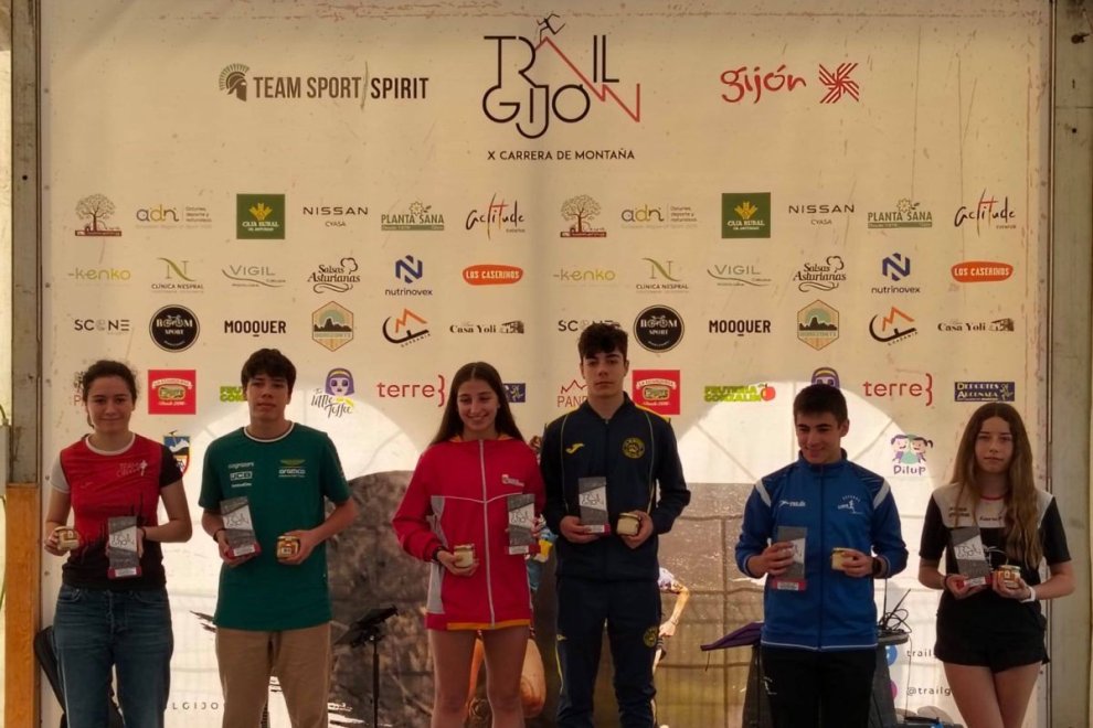 Gael González conquista el Trail de Gijón y el Provincial de cross