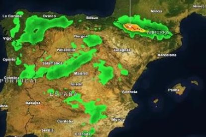 La borrasca Karlotta trae frío y nieve a León.