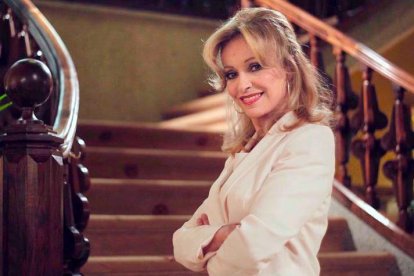 La actriz y presentadora Silvia Tortosa, que ha fallecido a los 77 años tras una larga carrera profesional en el cine, el teatro y la televisión.