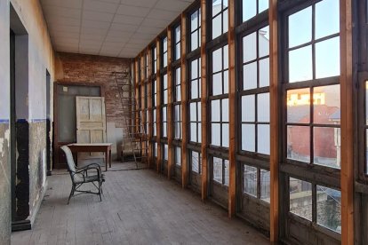 Galería del edificio Villarejo en una imagen facilitada por la familia.