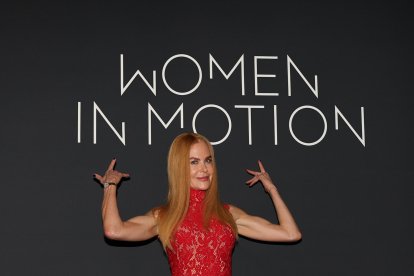 Nicole Kidman asiste al Premio 'Women in Motion' durante el 78º Festival anual de Cine de Cannes, en Cannes, Francia, el 18 de mayo de 2025. EFE/EPA/MOHAMMED BADRA.