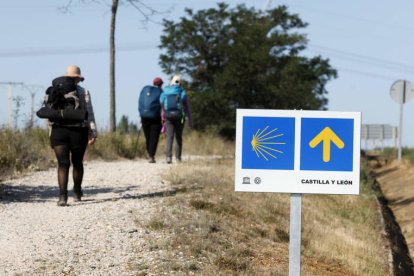 La Ruta Jacobea se ha convertido en el itinerario cultural europeo más importante y el principal reclamo turístico del territorio leonés a nivel nacional e internacional. MARCIANO PÉREZ