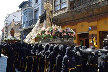 Imagen de archivo de la Semana Santa de La Bañeza