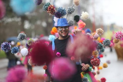 Desfile de Carnaval en Ponferrada. L. DE LA MATA