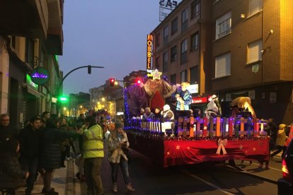 Una edición anterior de la Cabalgata de Reyes de San Andrés. AYUNTAMIENTO DE SAN ANDRÉS