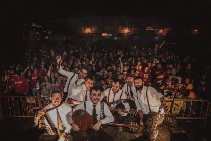 The Skalzos, en un concierto.