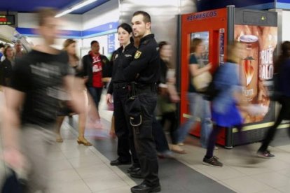 La alerta por los robos con violencia aumenta la presencia policial. DL