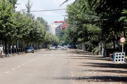 Paseo de Papalaguinda, donde se produjo la infracción. MARCIANO PÉREZ