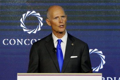 Rick Scott, senador estadounidense del estado de Florida.