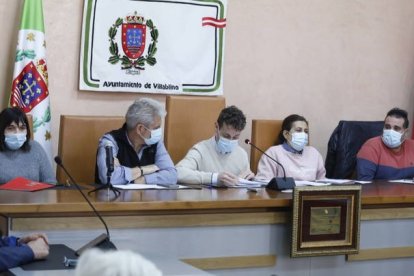 Parte del equipo de gobierno de Villablino. MARCIANO PÉREZ