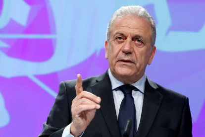 El comisario europeo para las Migración, Asuntos de Interior y Ciudadanía, Dimitris Avramopoulos, en una foto de archivo. /