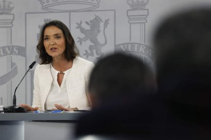 La ministra Reyes Maroto. JUAN CARLOS HIDALGO