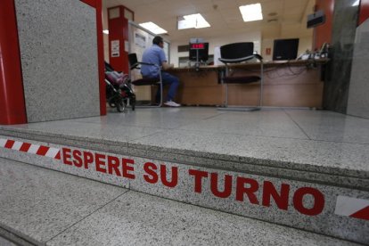 Una oficina del Servicio Público de Empleo. JESÚS F. SALVADORES