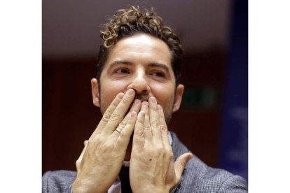 El cantante almeriense David Bisbal.