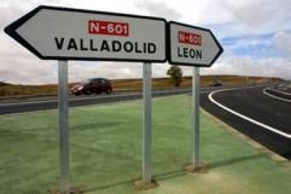 La autovía León-Valladolid contará con una longitud total de 161 kilómetros entre ambas capitales