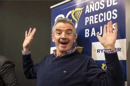 El consejero delegado de Ryanair, Michael O'Leary.