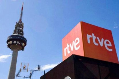 Instalaciones de RTVE en Torrespaña (Madrid).