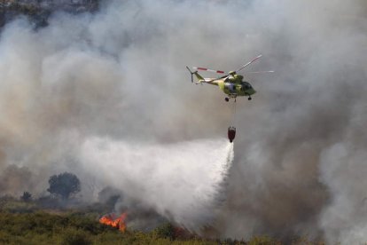 Los incendios forestales fueron los protagonistas durante todo el verano.