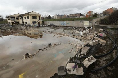 Imagen de la zona cedida gratis al Ayuntamiento por el administrador concursal de La Estrella.