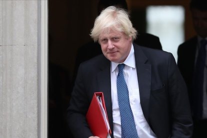 Boris Johnson, en Downing Street