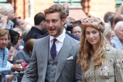 Pierre Casiraghi y Beatrice Borromeo.