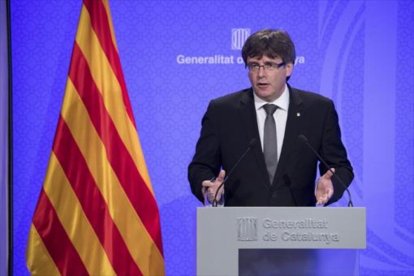 Carles Puigdemont.