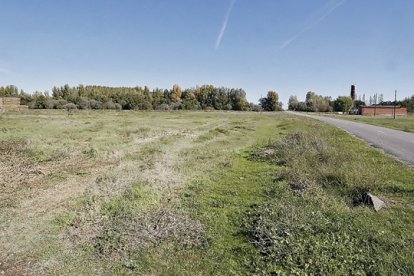 Zona de Las Eras de Santa Colomba de la Vega donde se construiría el parque lúdico. RAMIRO